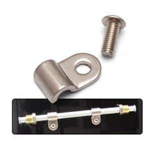 Load image into Gallery viewer, KEEP IT CLEAN KICLC3375 3/8in Stainless Steel Single Line Clamps 12Pk