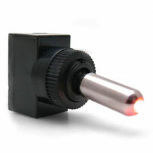 Load image into Gallery viewer, KEEP IT CLEAN KICSW25R Aluminum Tip LED Toggle Red