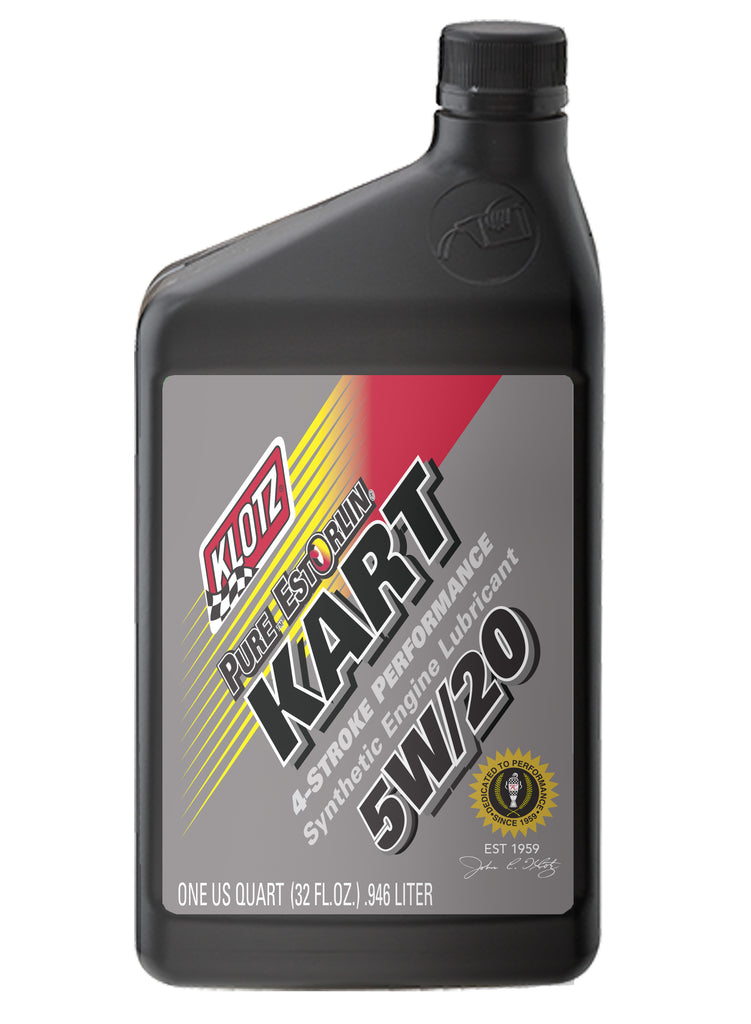 KLOTZ SYNTHETIC LUBRICANTS KE-225 Pure Estorlin Kart 4 Stroke 5w20 1 Quart