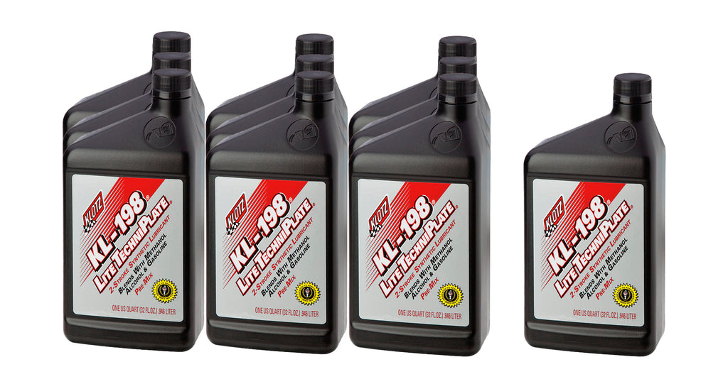 KLOTZ SYNTHETIC LUBRICANTS KL-198-10 KL-198 Lite TechniPlate Case 1 Quart