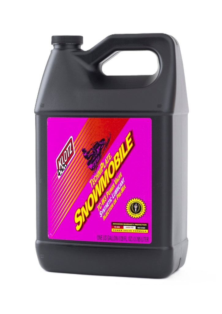 KLOTZ SYNTHETIC LUBRICANTS KLOKL-216 Klotz Synthetic Lubricants Snowmobile Techniplate TC-W3 Synthetic 2-Stroke Oil, 1 Gallon, KLOKL-216