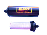 KLUHSMAN RACING PRODUCTS 4706BK #6AN Stainless Fuel Filter