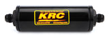 KLUHSMAN RACING PRODUCTS 4708BK #8AN Stainless Fuel Filter Short