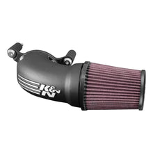 Load image into Gallery viewer, K AND N ENGINEERING 57-1137 K&amp;N Engineering 57-1137 Air Intake System with Reusable Oiled Filter for Harley Davidson 2001-2017