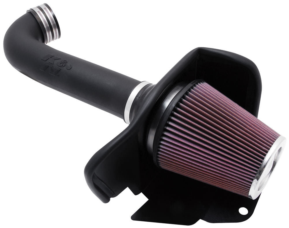 K AND N ENGINEERING 57-1563 K&N Engineering 57-1563 Air Induction System for Jeep Grand Cherokee 2011-2014 with Reusable Filter