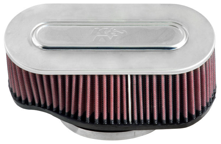 K AND N ENGINEERING 59-5020 8.625 x 4.5 Oval Air Fil ter Marine Flame Arrest