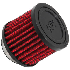 K AND N ENGINEERING 62-1450 1.5in Breather No Shield Rubber Top