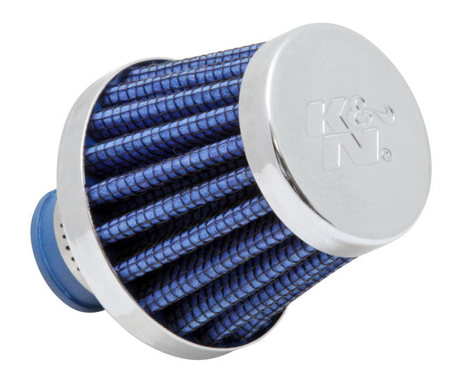 K AND N ENGINEERING 62-1600BL K&N Engineering Vent Air Filter 62-1600BL - Reusable Conical Clamp-On Air Filter with Cotton Media
