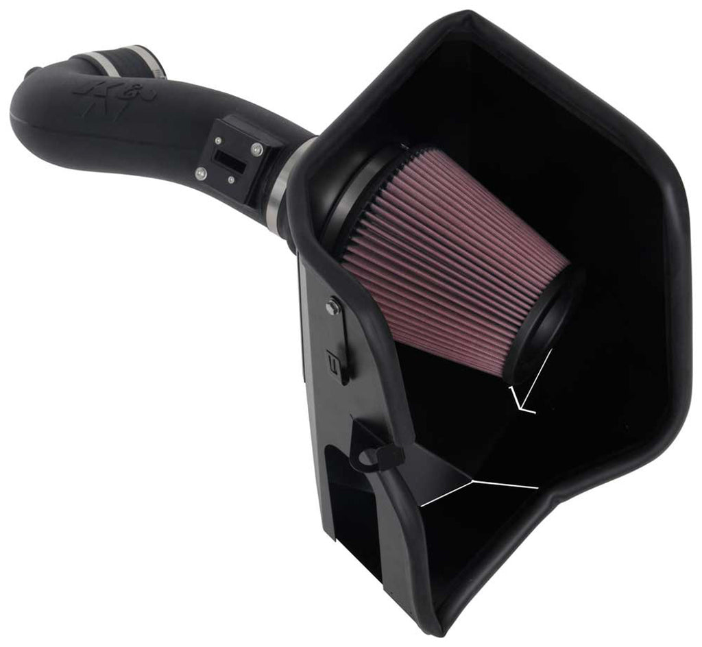K AND N ENGINEERING 63-3110 19-   GM P/U 5.3/6.2L Aircharger Kit