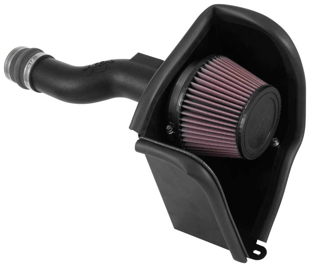 K AND N ENGINEERING 63-3516 K&N Engineering 63-3516 Air Intake System for Honda Civic 2016-2021 with Reusable Oiled Filter
