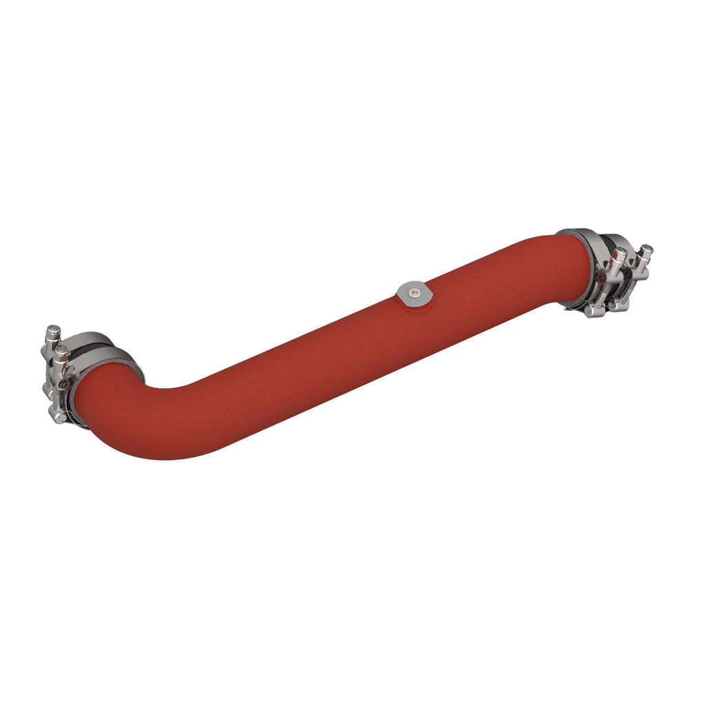 K AND N ENGINEERING 77-1018TWR K&N Engineering Charge Pipe Kit for Toyota GR Corolla 2023-2025 - Aluminum Cold Side Intercooler Pipe with Red Wrinkled Powder Coat, Part #77-1018TWR