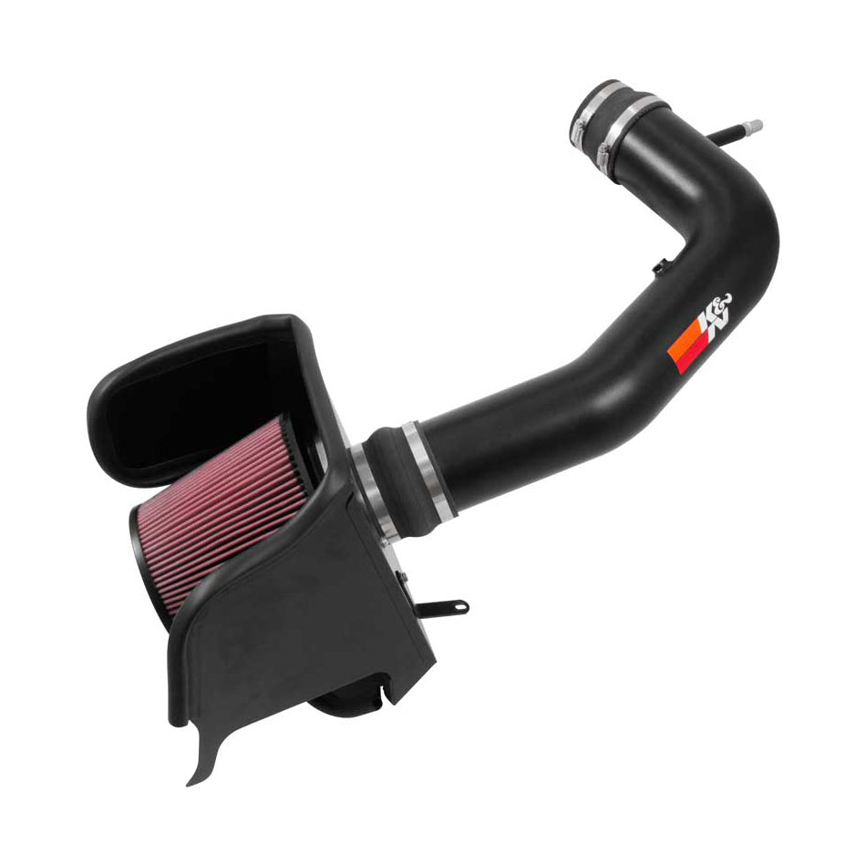 K AND N ENGINEERING 77-2588KTK K&N Engineering 77-2588KTK Performance Air Intake System for Ford Fullsize Trucks 2017-2019