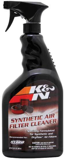 K AND N ENGINEERING 99-0624 Filter Cleaning Kit For Dryflow Filters