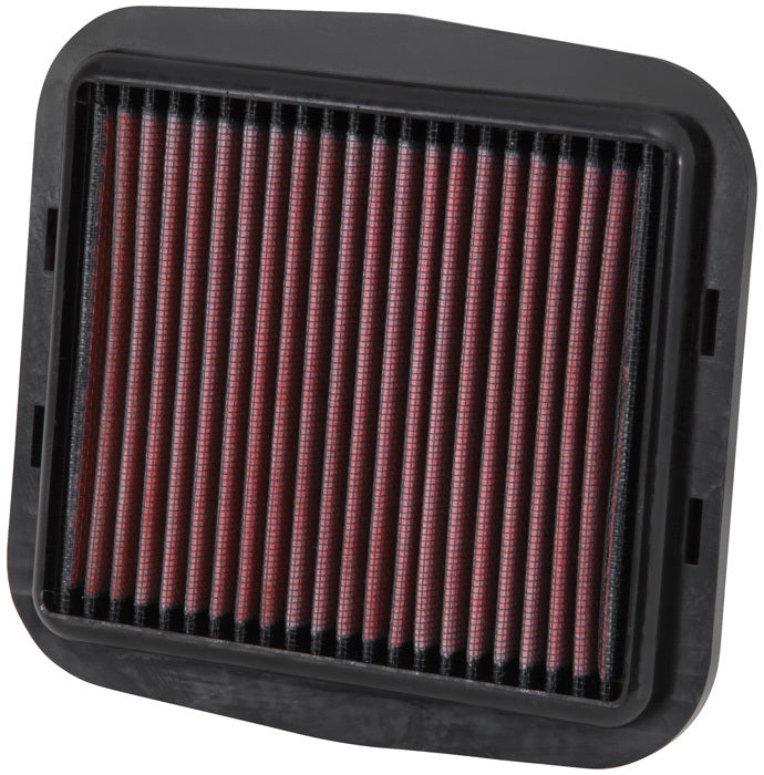 K AND N ENGINEERING DU-1112 K&N Engineering DU-1112 Replacement Air Filter for Ducati Motorcycles - Reusable Cotton Panel Filter, 7.28 x 6.88 inches, 1 inch Tall