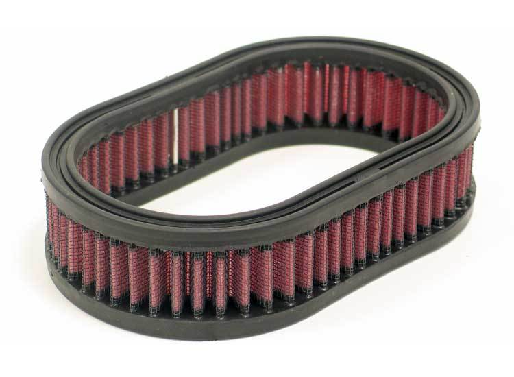 K AND N ENGINEERING E-3321 K&N Engineering E-3321 Replacement Air Filter - Oval Cotton Reusable Filter for Improved Engine Performance