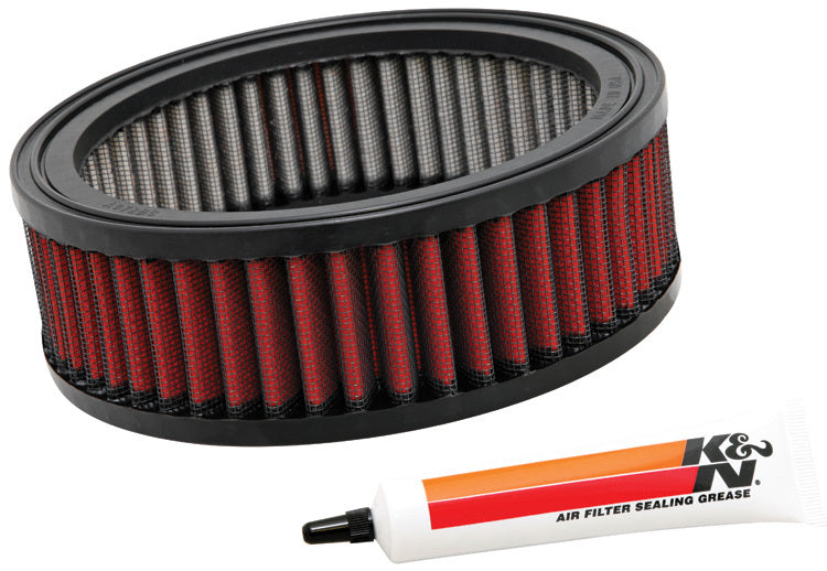 K AND N ENGINEERING E-4665 K & N Engineering Air Filter Element for Briggs and Stratton E-4665, 7-inch Round Reusable Cotton Filter