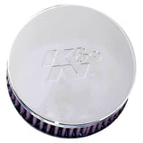 K AND N ENGINEERING RC-0850 K&N Engineering RC-0850 Clamp-On Round Air Filter - 5.125 inch Diameter, Reusable Cotton Media
