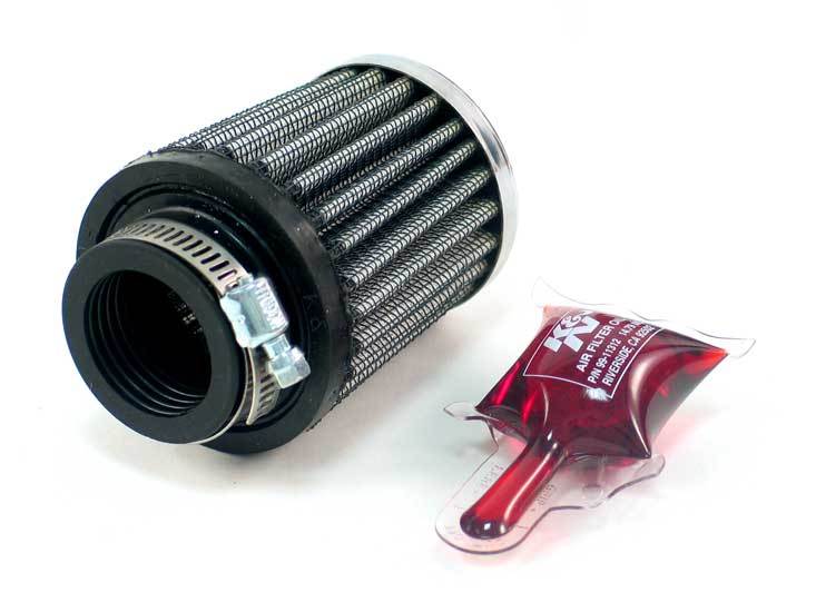 K AND N ENGINEERING RC-2540 K&N Engineering RC-2540 Clamp-On Air Filter with Reusable Cotton Media