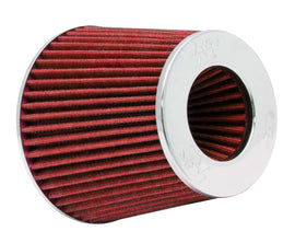 K AND N ENGINEERING RG-1001RD Universal Clamp On Air Filter Red