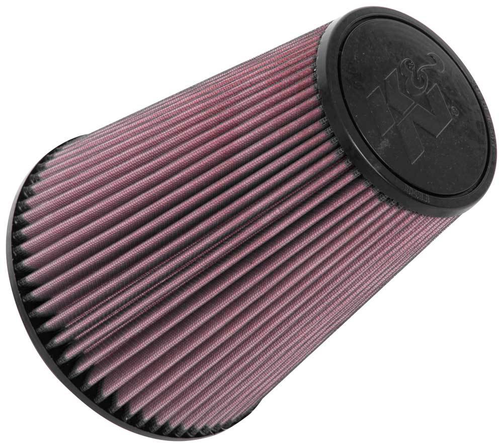 K AND N ENGINEERING RU-5046 K&N Engineering RU-5046 Clamp-On Conical Air Filter with Reusable Cotton Media