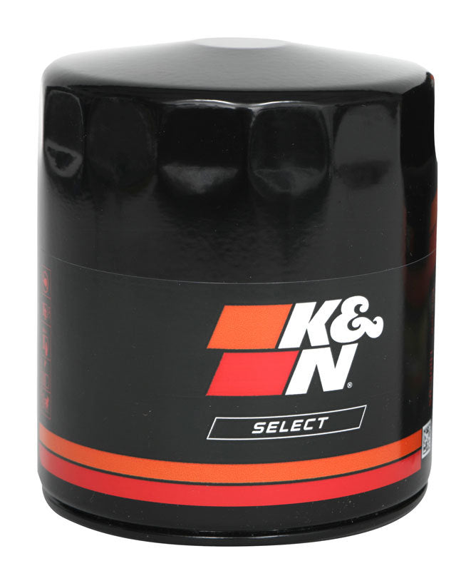 K AND N ENGINEERING SO-1017 K&N Engineering SO-1017 Oil Filter - Canister, Screw-On, 3.4 Inches Tall, 22 mm x 1.5 Thread, Steel with Black Paint Finish