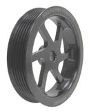 KRC POWER STEERING 20015000 4.2in 6-Rib Alum P/S Pump Pulley