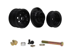 KRC POWER STEERING 36351500 Serpentine Pulley Kit w/SBC Head Mount