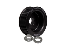 KRC POWER STEERING 40140600 Alt Pulley 2.5in 6 Rib Fits .59in & .67in Shaft