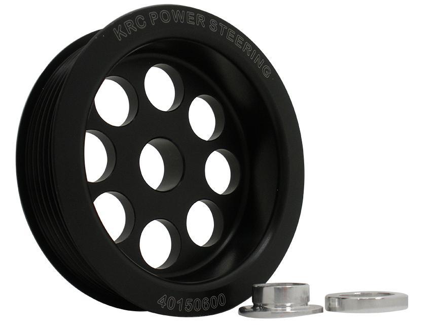 KRC POWER STEERING 40150600 Alternator Pulley 6 Groove Serp 3.5in Diamtr
