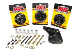 KRC POWER STEERING KIT66347612 Pulley Kit Serpentine Ford 347SR/JR 12% Red.