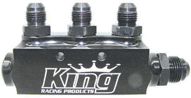 KING RACING PRODUCTS 1930 Fuel Block w/ Fittings