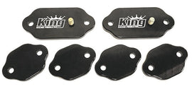 KING RACING PRODUCTS 2105 Exhaust Cover Kit Billet Standard Port