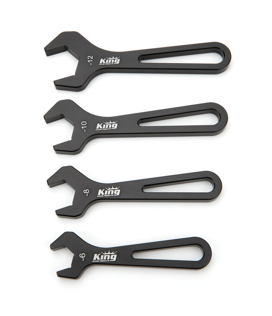 KING RACING PRODUCTS 2565 Aluminum AN Wrench Set 6-12