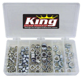 KING RACING PRODUCTS 2700 1/2in Steel Nut Kit 105pc