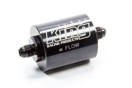 KING RACING PRODUCTS 4300 Fuel Filter Short -6 Stainless
