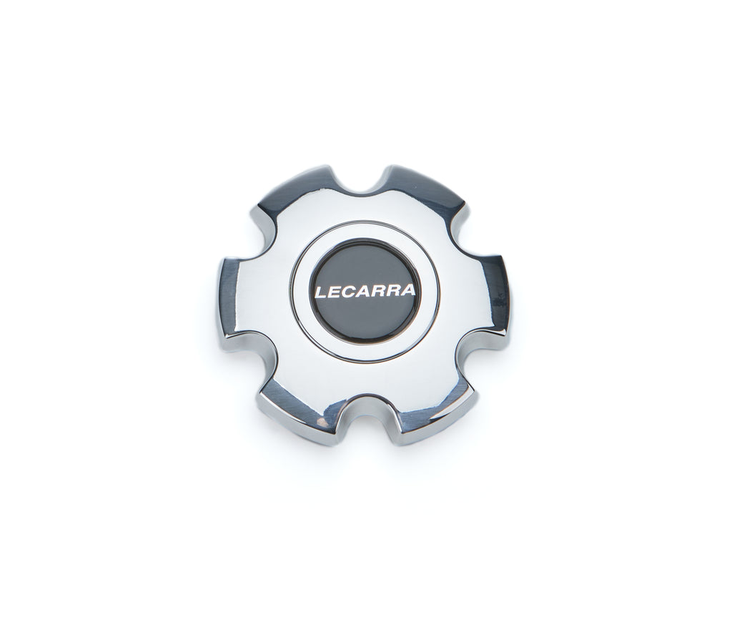 LECARRA STEERING WHEELS 3641 Billet Horn Button Polished Lecarra Logo