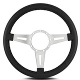 LECARRA STEERING WHEELS 43201 Steering Wheel Mark 4 El egante Pol. w/Blk Wrap