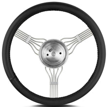 Load image into Gallery viewer, LECARRA STEERING WHEELS 55301 Steering Wheel Newstalgi c Banjo Pol. w/Blk Wrap