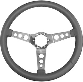LECARRA STEERING WHEELS 63601 Steering Wheel Stainless Steel Vette Hot Rod