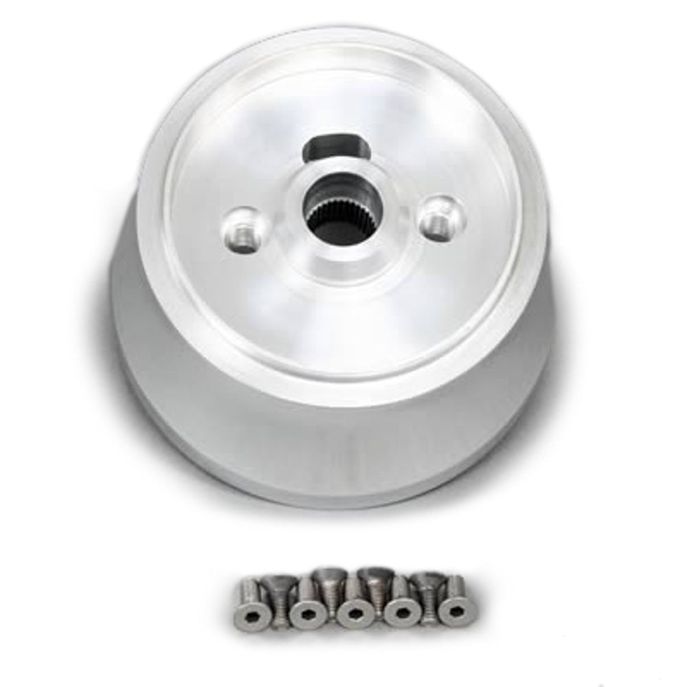 LECARRA STEERING WHEELS B-26423 Steering Wheel Adapter Nine Bolt 67-94 GM Black