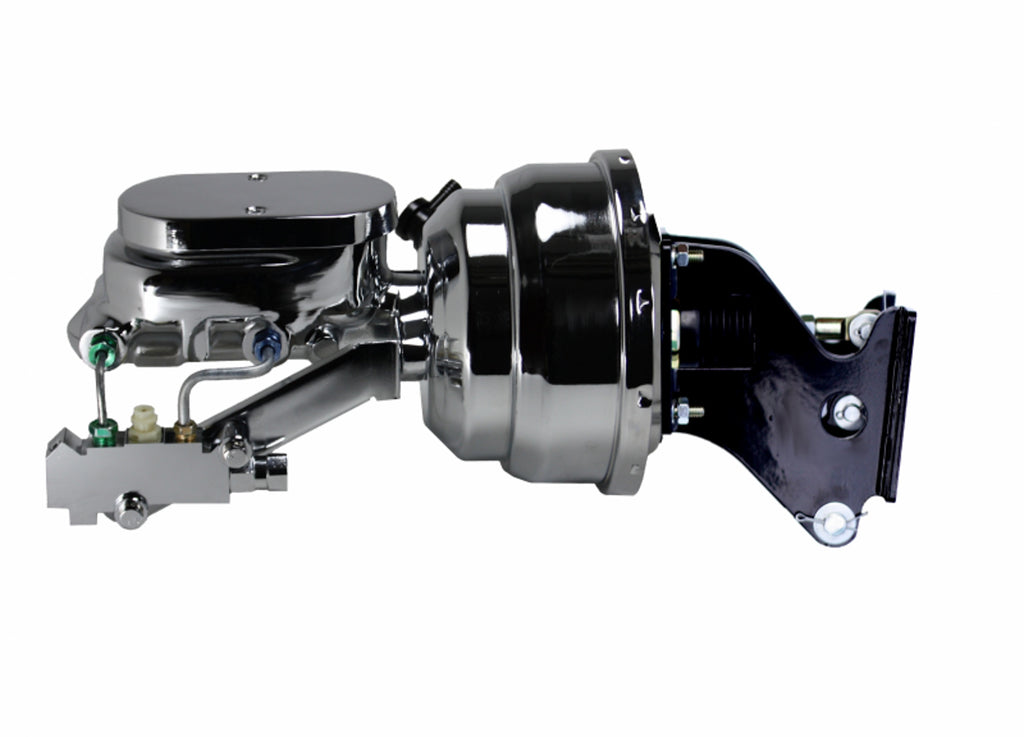LEED BRAKES 796B4 8in Dual Power Booster 1-1/8in Bore Flat Top