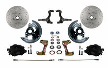 Load image into Gallery viewer, LEED BRAKES BFC1002SMX A  F &amp; X-body Spindle Mo unt Kit Cross Drilled an