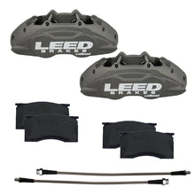 Load image into Gallery viewer, LEED BRAKES CC0005 64-67 Mustang Brake Caliper/Pad Kit Anodized