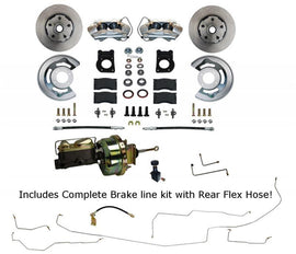 LEED BRAKES FC0001-H405ALK 64-66 Mustang Power Conv ersion Brake Kit