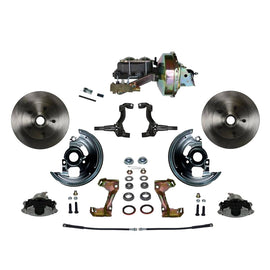 LEED BRAKES FC1002-E1A1 Power Brake Conversion Kit A/F & X-Body Cars