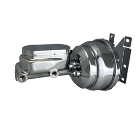 LEED BRAKES PBKT6012 73-87 GM P/U Brake Booster 8in Dual Chrome