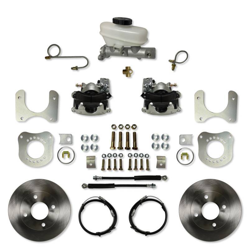 LEED BRAKES RC0011 Disc Brake Conversion 87-93 Mustang Rear 4 Lug