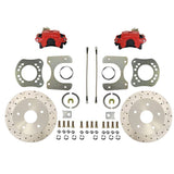 LEED BRAKES RRC0019X LEED BRAKES Maxgrip XDS Disc Brake Conversion Kit for Rear Ford Fullsize Trucks (1957-1986) - RRC0019X