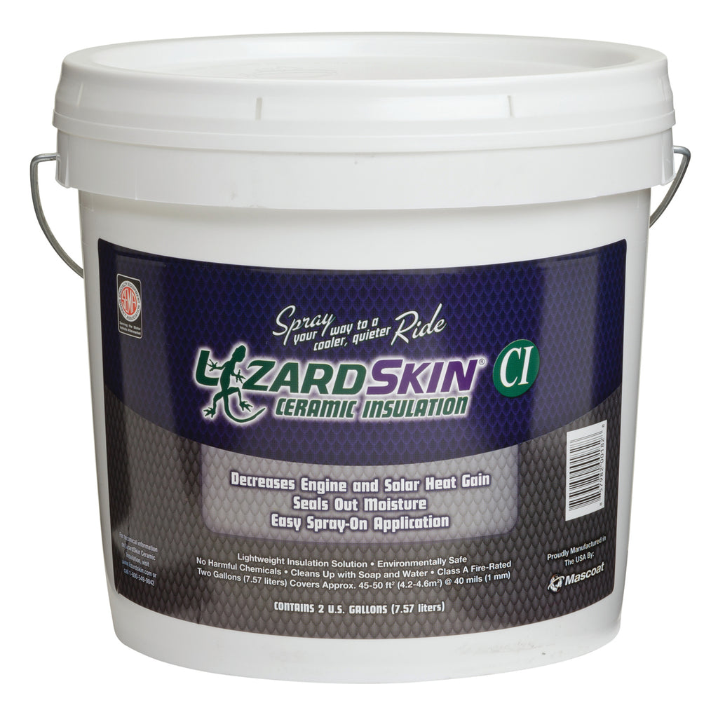 LIZARD SKIN 50101 White Ceramic Insulation 2 Gallon Pail