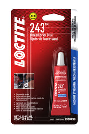 LOCTITE 1330799 Threadlocker 243 Blue 6ml/.20oz